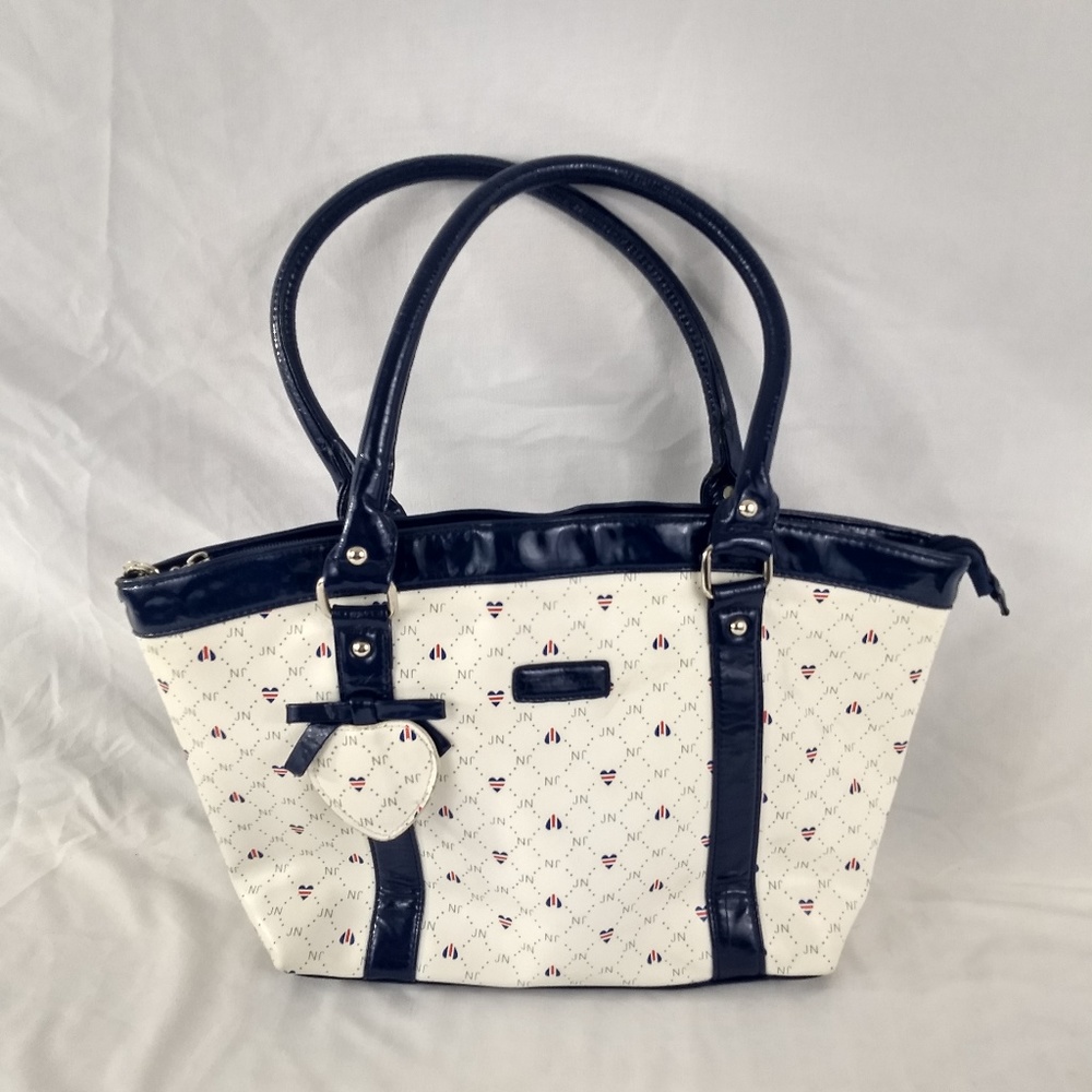 JINI BEAR CUTE PURSE "BE HAPPY" Faux Leather